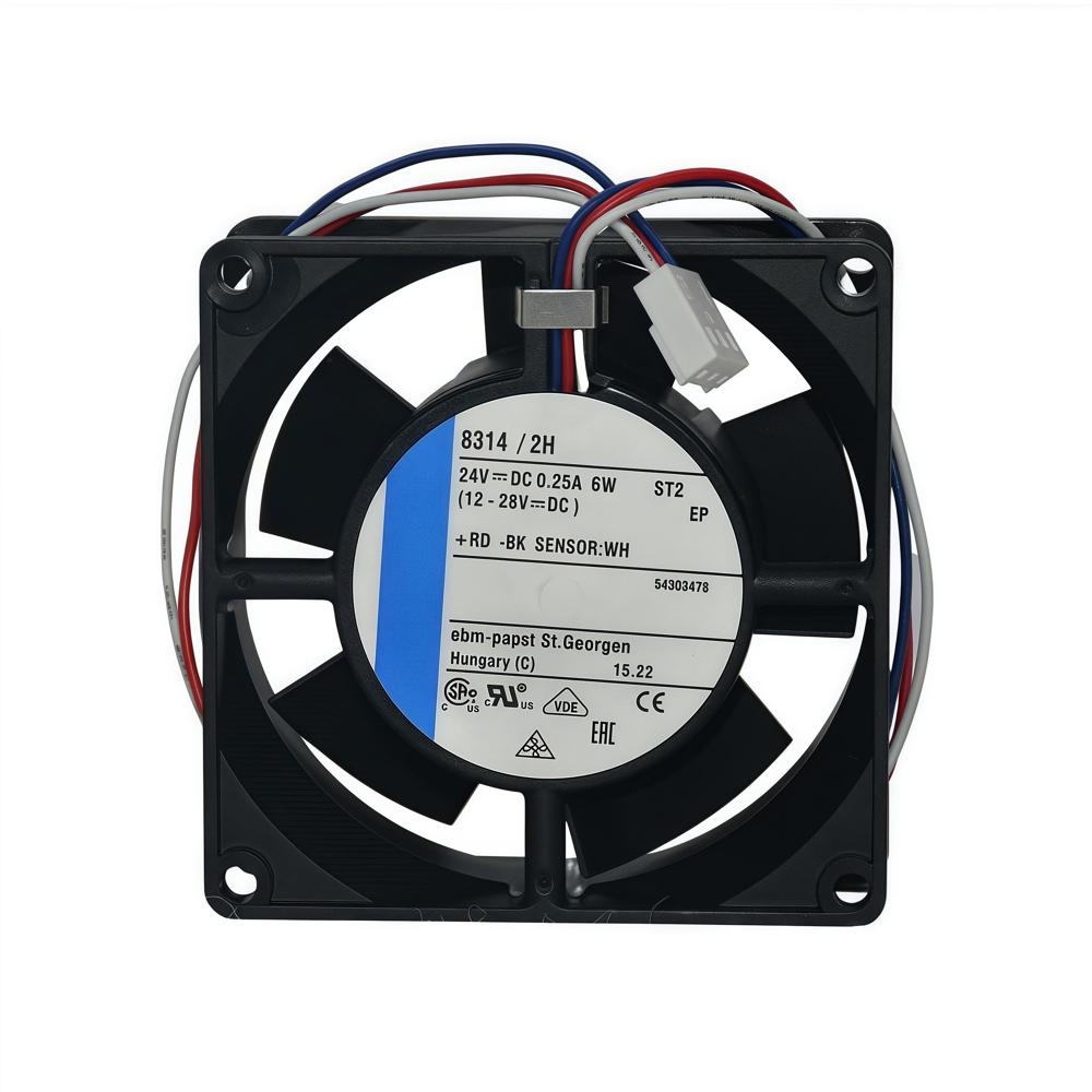 EBM PAPST 8314H/2H Cooling Fan 24V 0.25A 6W 3000rpm Speed Ball Bearing Cooling Fan 