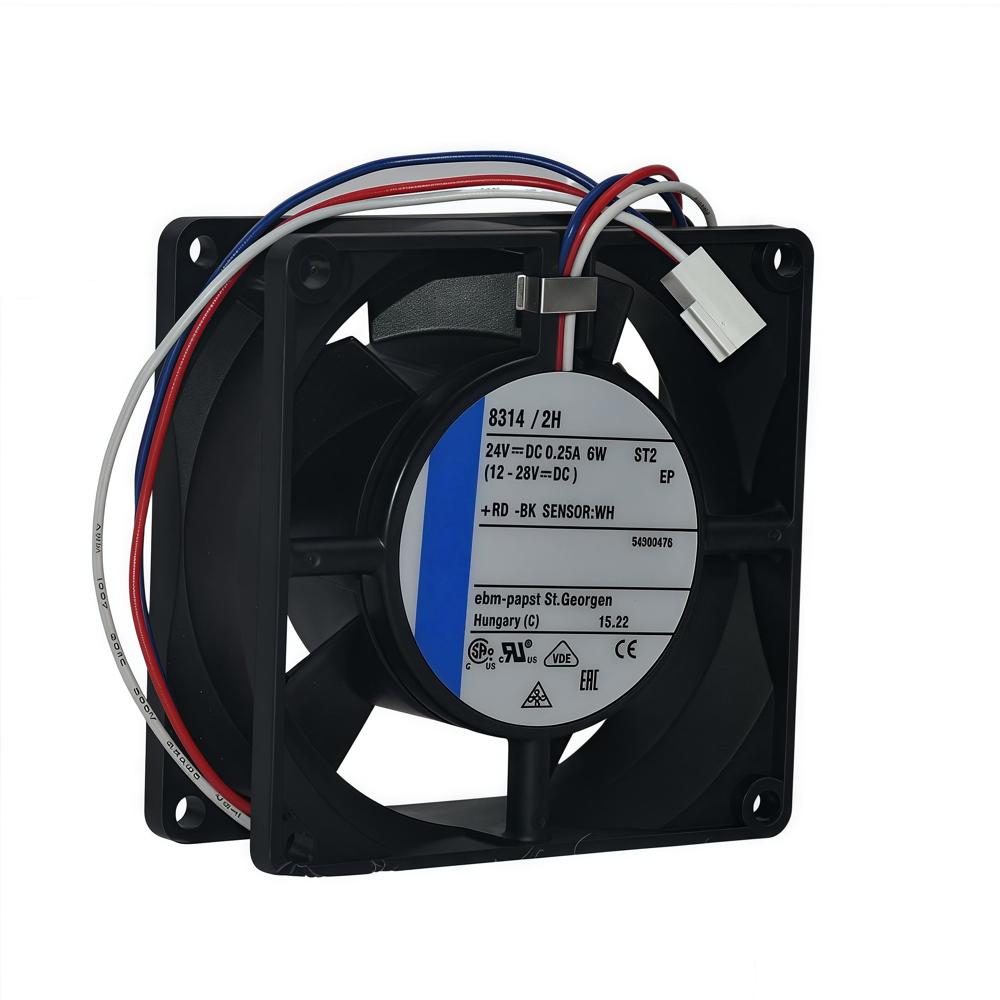 EBM PAPST 8314H/2H Cooling Fan 24V 0.25A 6W 3000rpm Speed Ball Bearing Cooling Fan 