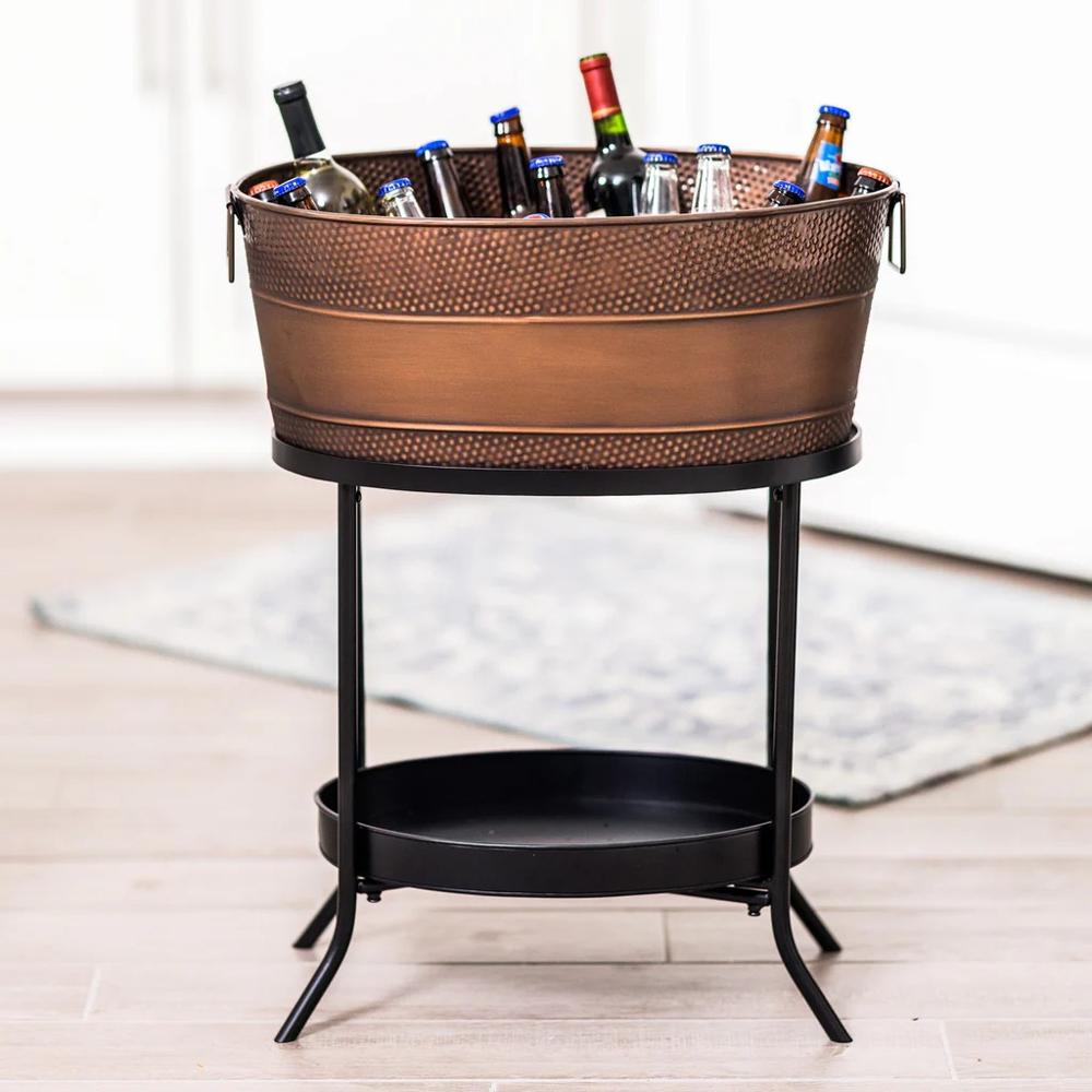 Metal Ice bucket For Wine Beer Keep Bottle Chilling