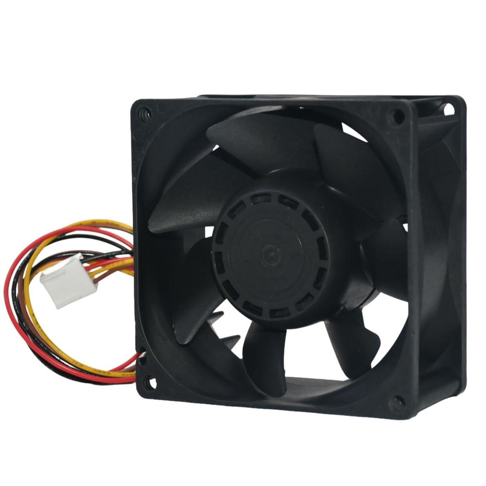 SANACE 9G0812G101 12V DC 1.1A Ball Bearing Exhaust Fan 3000rpm Plastic Blades Cooling Fan
