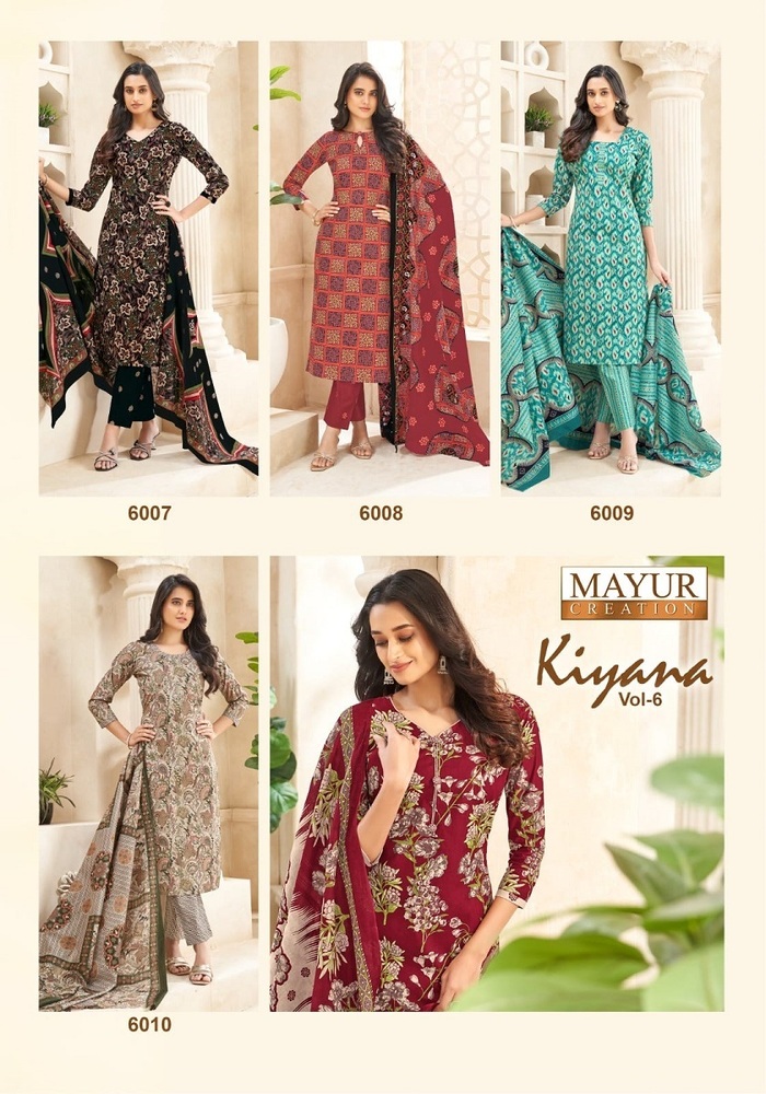 Mayur Kiyana Vol-6 Dress Material