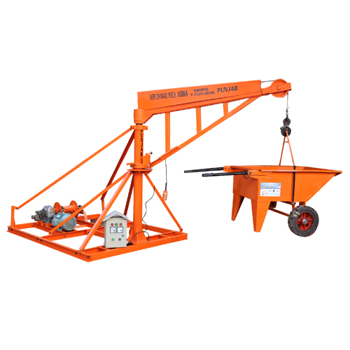 Model-1550 Building Material Lifting Machine - Material: Stainless Steel