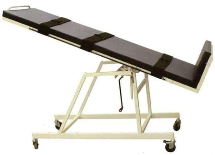 Mannual Tilt Table - Color: White