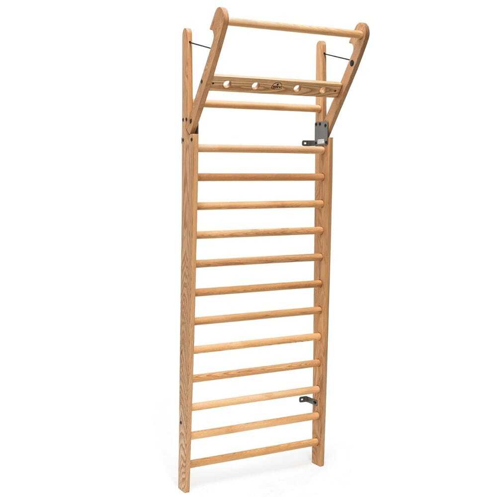 Wooden Wall Bar For Physiotherapy - Color: Brown