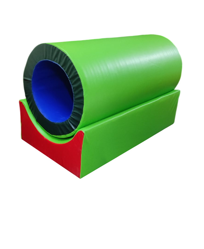 Foam Tunnal Swing With Base - Color: Multicolor