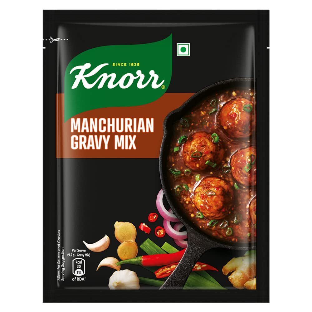 Knorr Chinese Manchurian Gravy Mix - Additives: Not Added