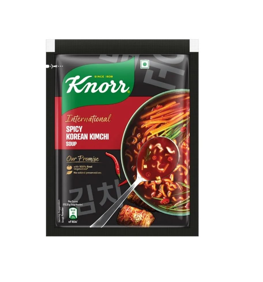 Knorr Spicy Korean Kimchi Soup - Additives: Not Added