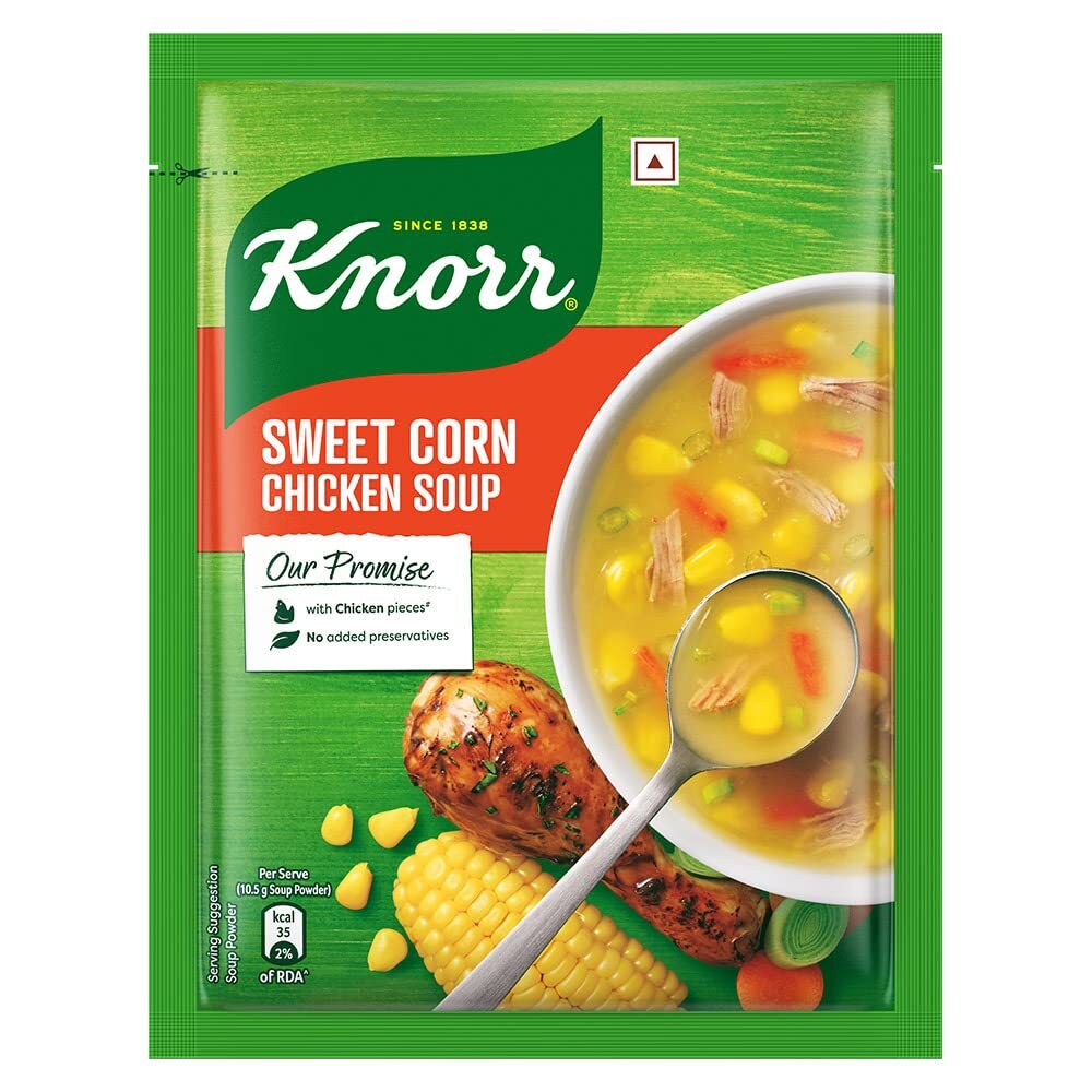 Knorr Sweet Corn Chicken Soup - Additives: Not Added