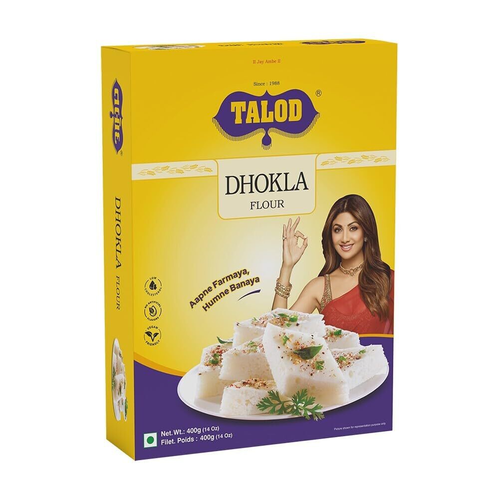 Talod Instant Mix Dhokla Flour - Additives: Not Added