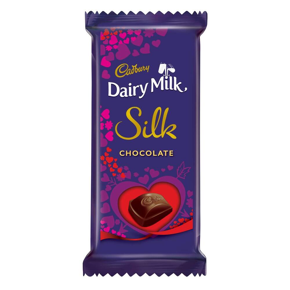 Cadbury Dairy Milk Silk Valentine Chocolate Bar - Flavor: Different Available
