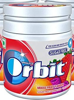 Orbit Mixed Fruit Sugar-Free Chewing Gum - Flavor: Different Available