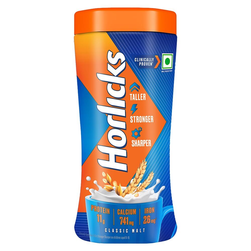 Horlicks Nutrition Drink - Flavor: Different Available