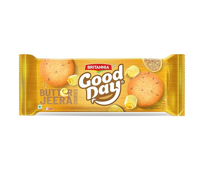 Britannia Good Day Butter Jeera Cookies - Feature: Low-Fat