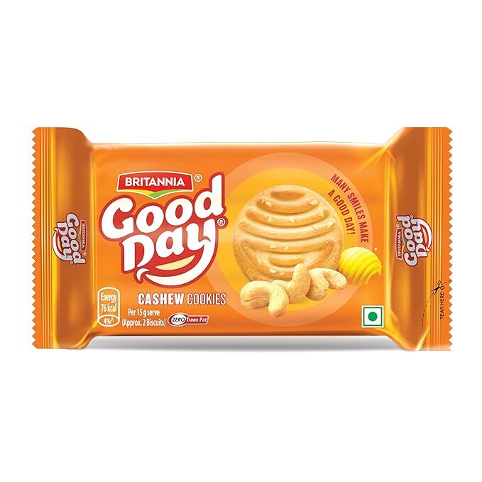 Britannia Good Day Cashew Cookies - Feature: Low-Fat