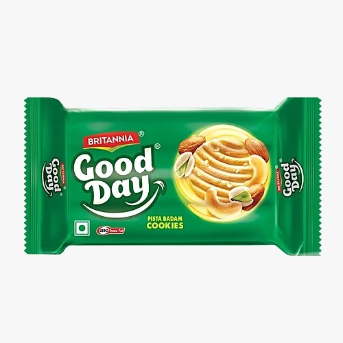 Britannia Good Day Pista Badam Cookies - Feature: Sugar-Free