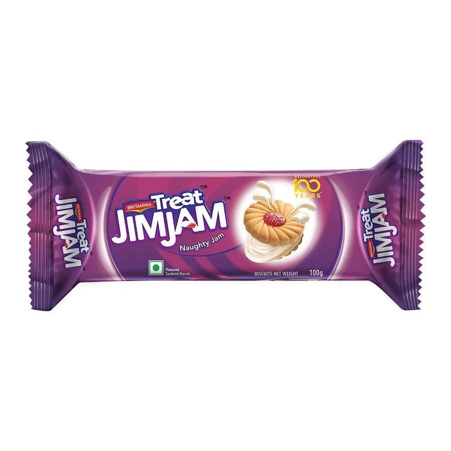 Britannia Treat Jim Jam Biscuits - Feature: Sugar-Free