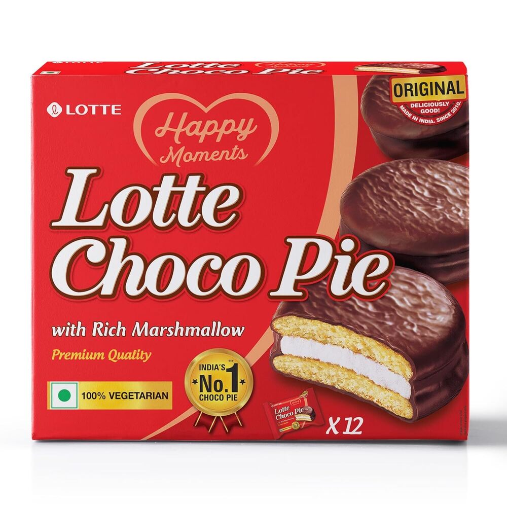 Lotte Choco Pie - Feature: Sugar-Free