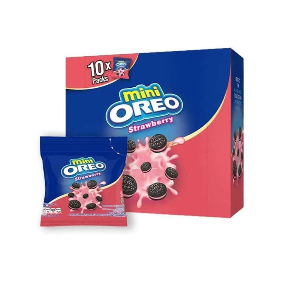 Oreo Mini Strawberry Biscuits - Feature: Low-Carb