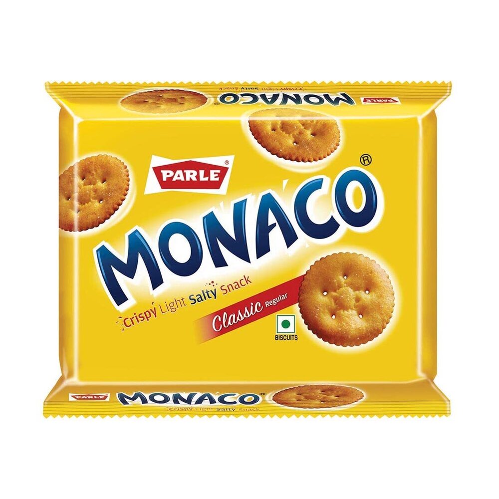 Parle Manaco Crispy Light Salty Biscuits - Feature: Low-Carb