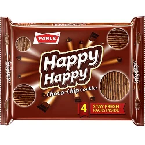 Parle Original Happy Choco Chip Biscuits - Feature: Low-Carb