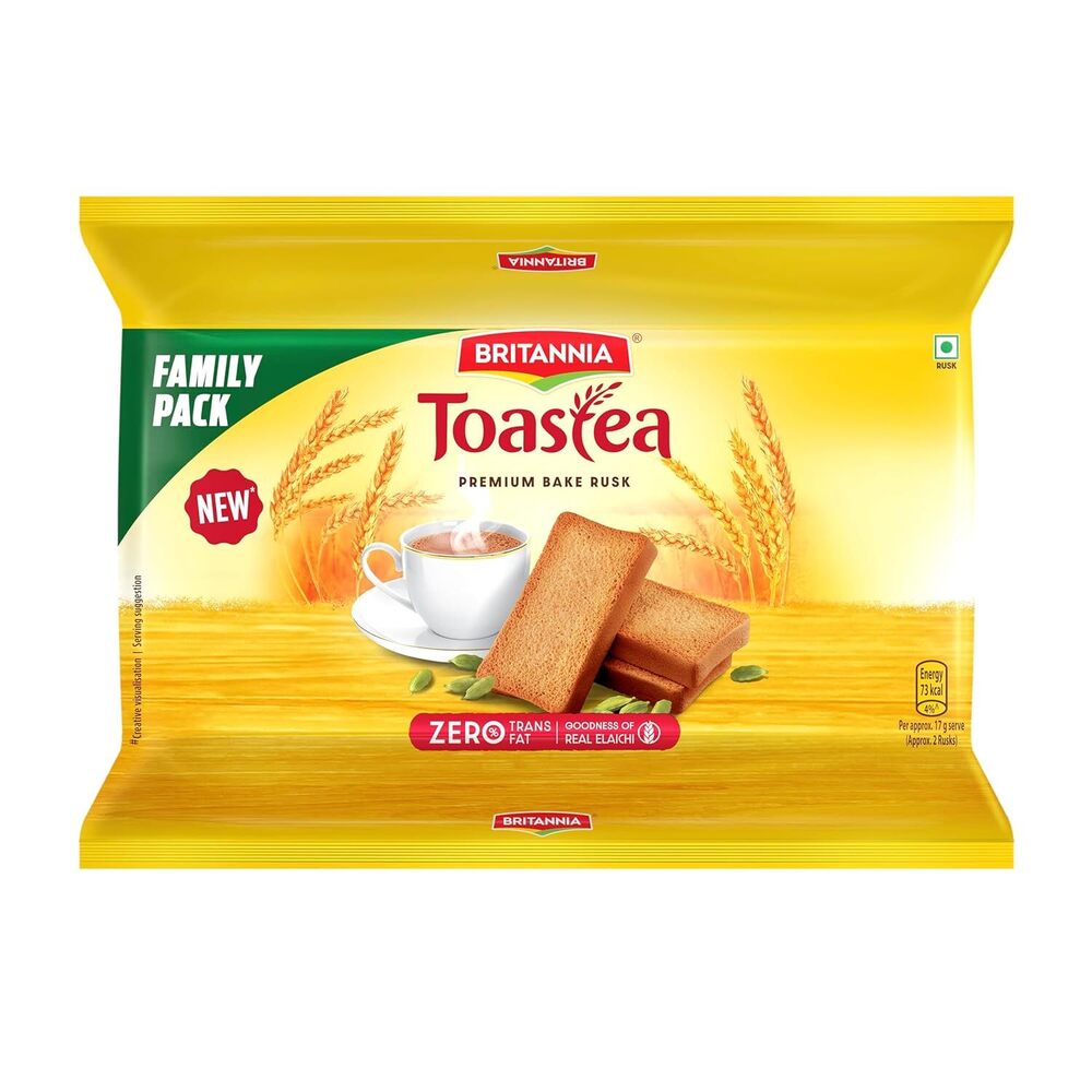 Britannia Rusk Toastea Biscuits - Feature: Low-Fat