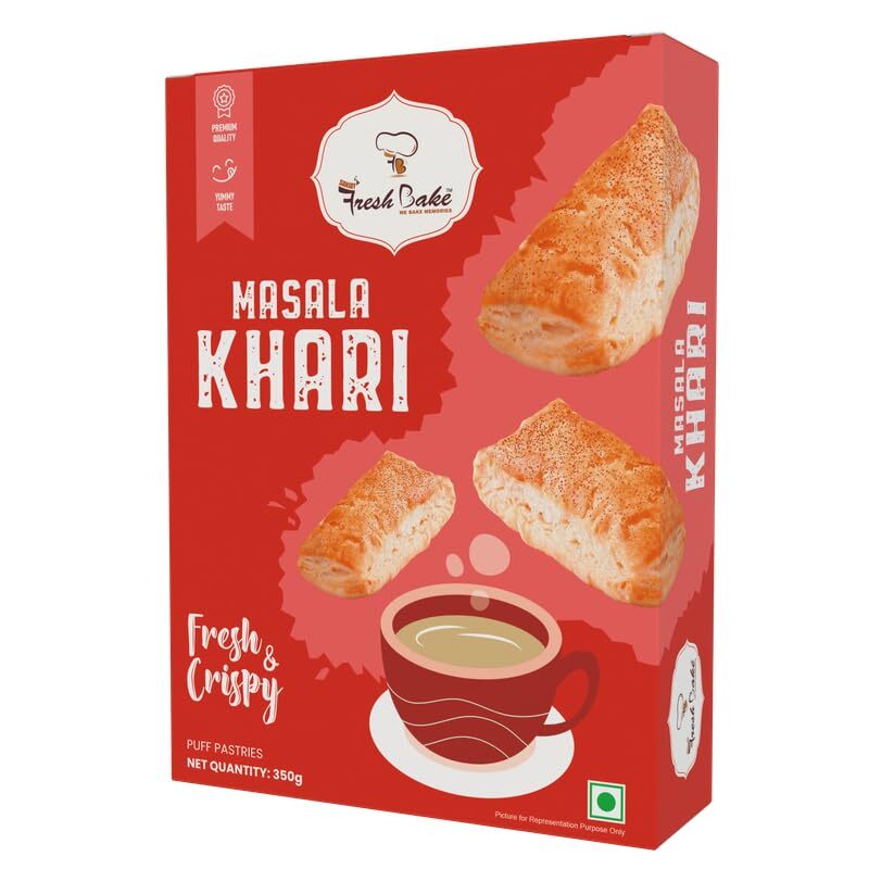 Sanjay Fresh Bake Masala Khari Biscuits - Feature: Glucose