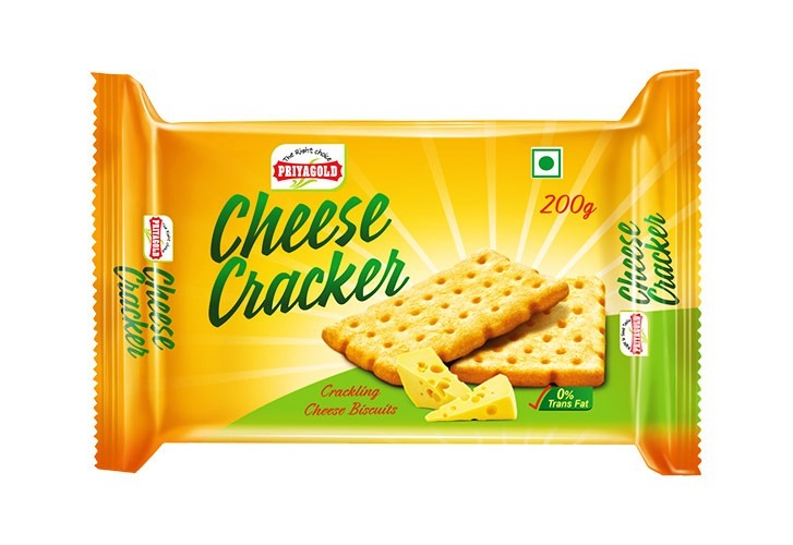 Priyagold Cheese Cracker Biscuits - Feature: Low-Fat