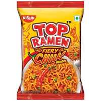 Top ramen Fiery Chilli Instant Vegetarian Noodles
