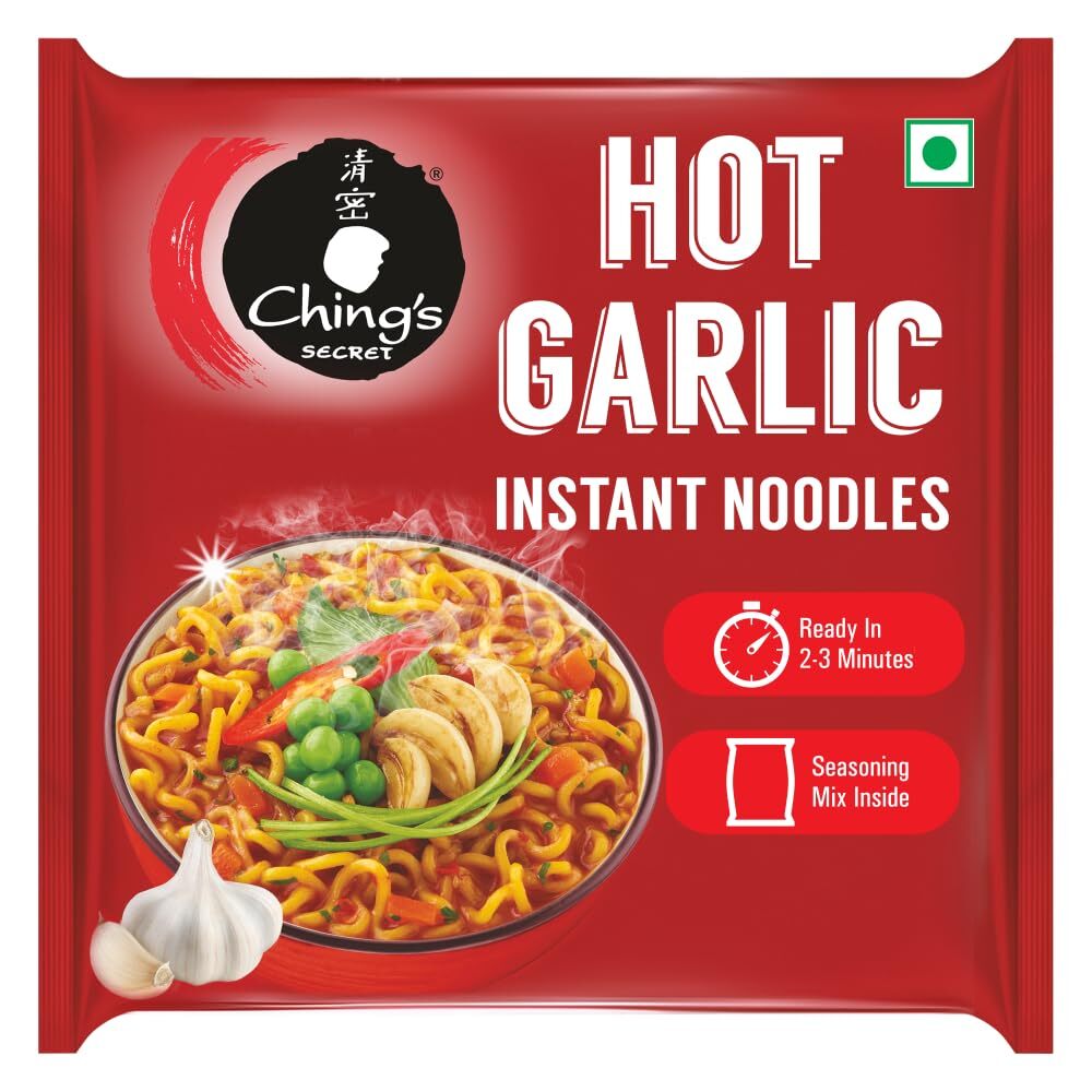 Ching'S Hot Garlic Instant Noodles - Feature: Gluten-Free