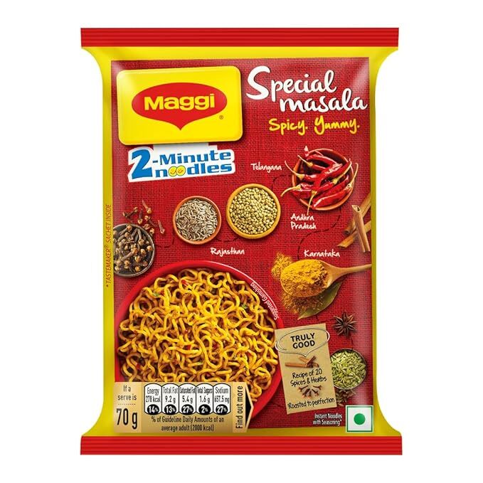 Maggi Special Masala Noodles - Feature: Gluten-Free