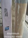 Aluminium mosquito mesh