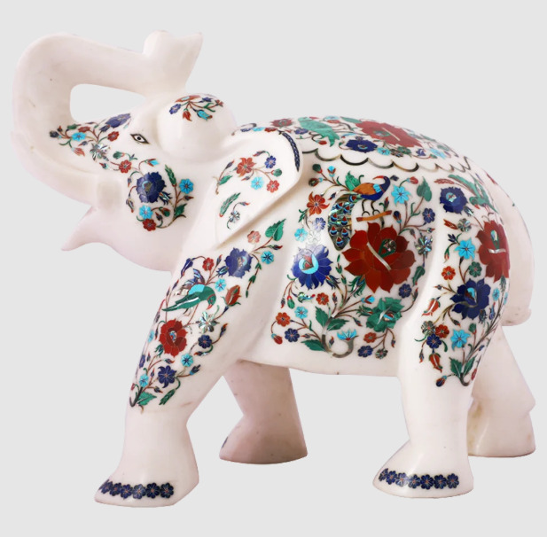 Handmade Elephant Show Piece - Color: Various Available