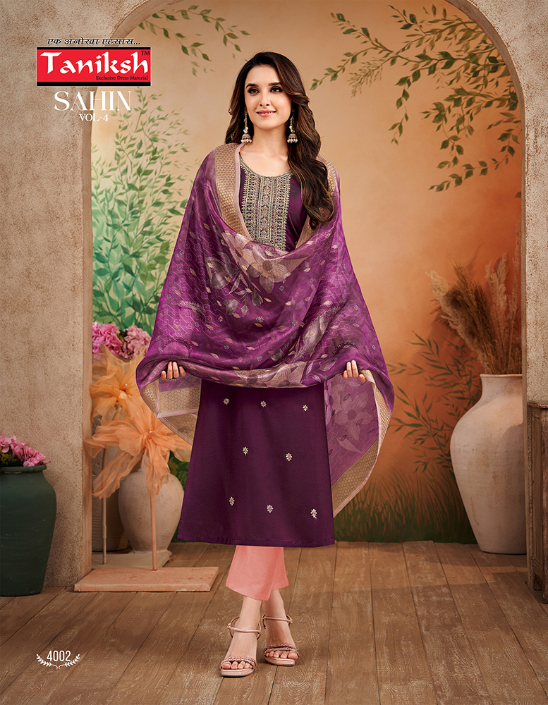 4002 Ethnic Wear Set - Color: Different Available