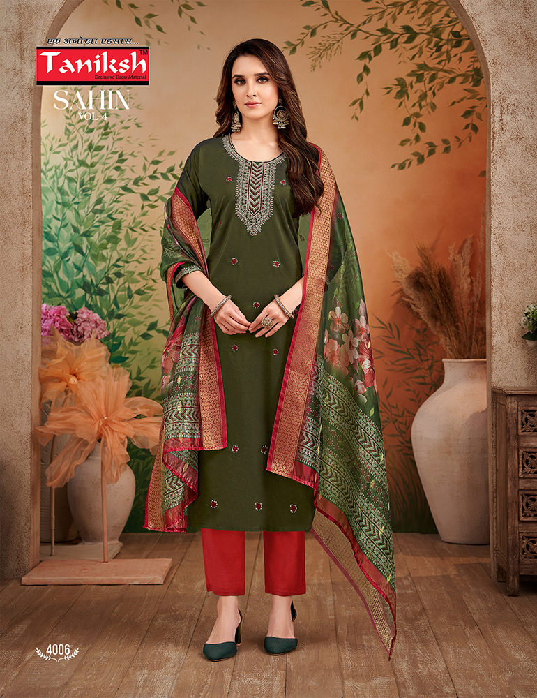 4006 Elegant Kurti Pant - Color: Different Available