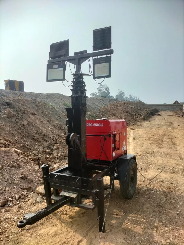 4 Mtr Mobile Lighting Tower