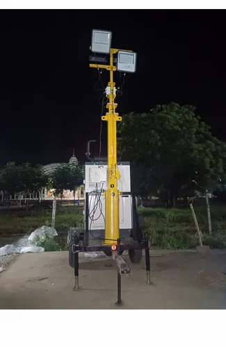 Mobile Telescopic LED Light Tower