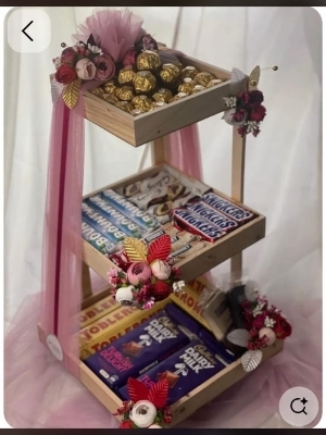 Resin Dry Fruit Gift Hamper