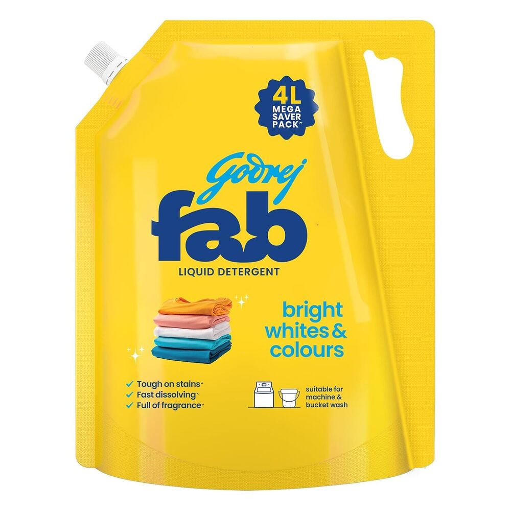 Fab Liquid Detergent - Detergent Use: Apparel
