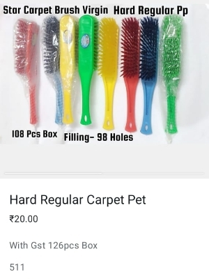  star Hard Carpet Brush virgin regular pp
