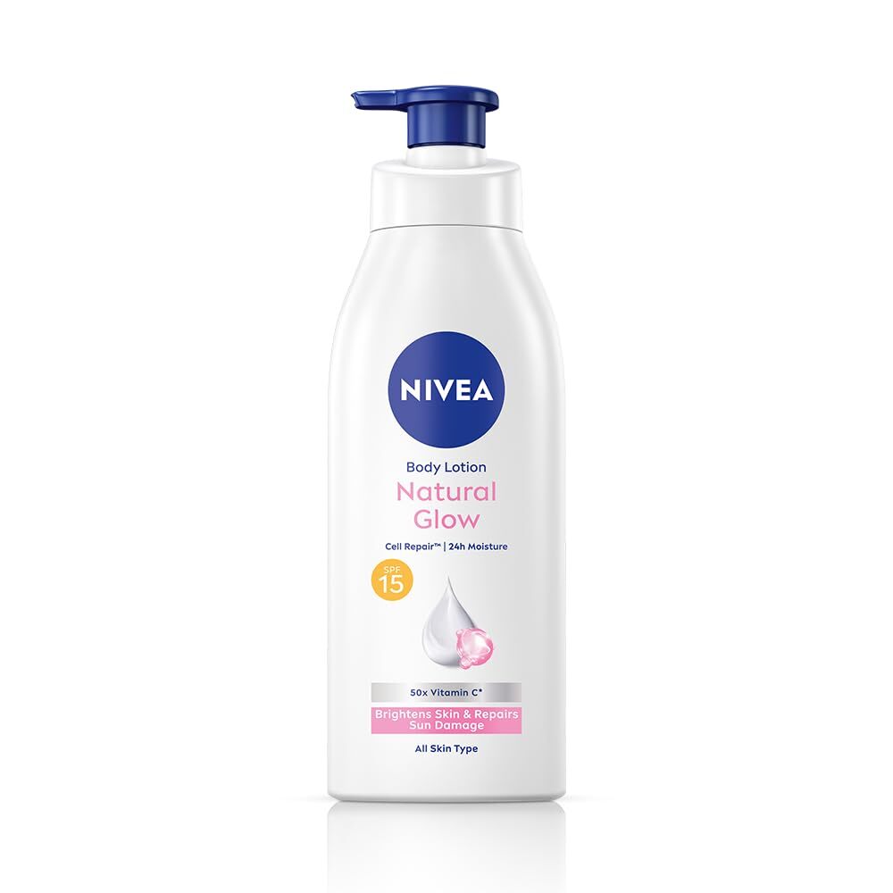 Nivea Natural Glow Body Lotion - Attributes: Smudge Proof
