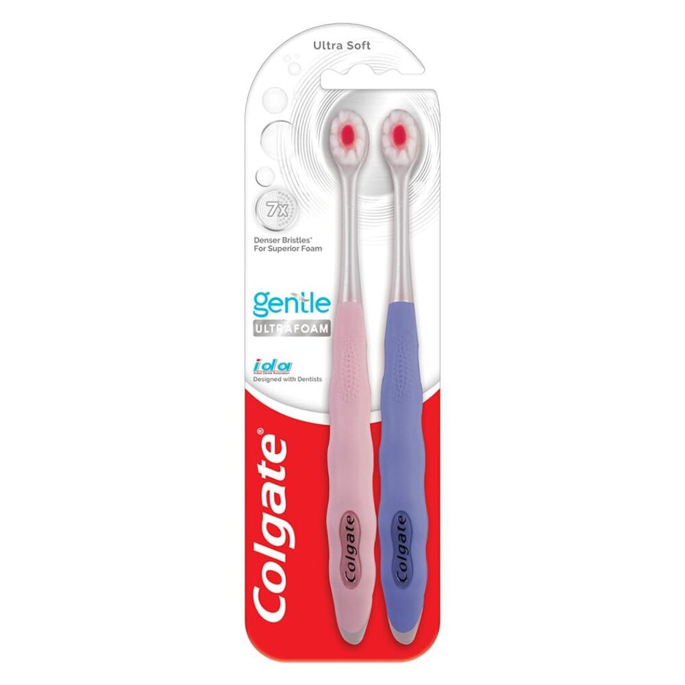 Colgate Gentle Toothbrush - Brush Attributes: Soft