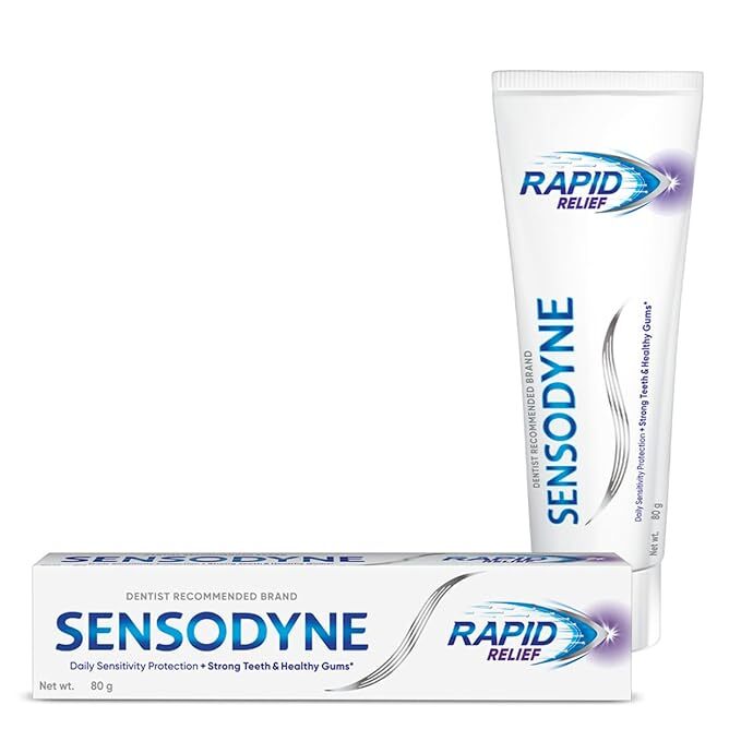 Sensodyne Toothpaste Rapid Relief - Brush Attributes: Soft