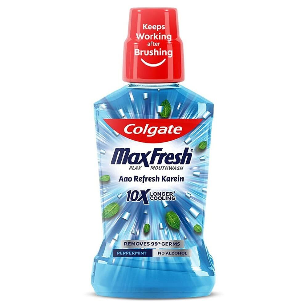 Colgate Plax Pepper Mint Mouthwash - Brush Attributes: Provide Complete Care