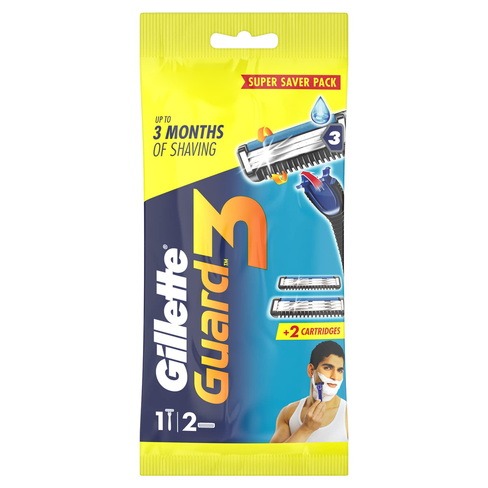 Shaving Razor Gillette Guard - Blade Material: Steel