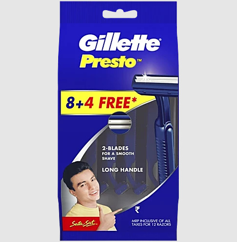 Gillette Presto Guard - Blade Material: Steel
