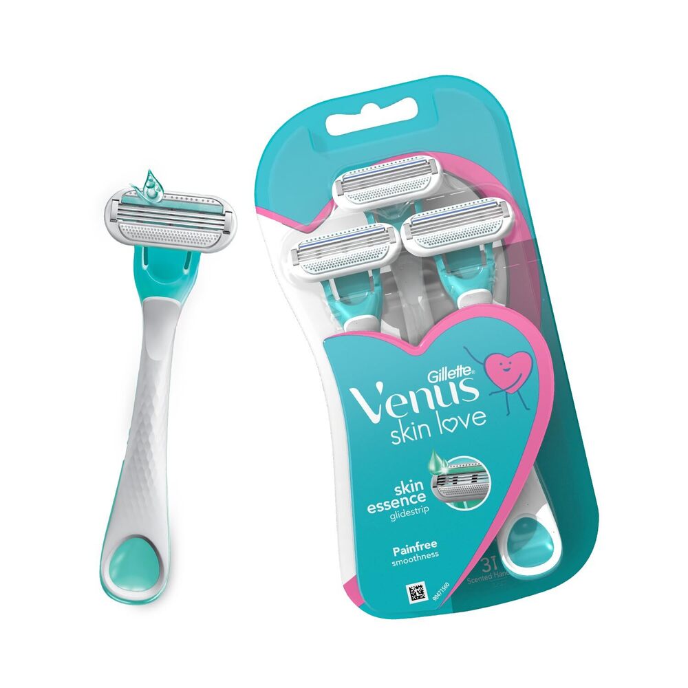 Venus Ladies Gillette Swirl Razor - Blade Material: Steel