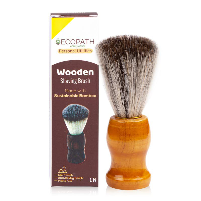 Wooden Shaving Brush - Color: Different Available