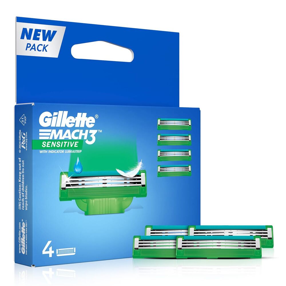 Gillette Skin Guard Sensitive Blades - Blade Material: Steel
