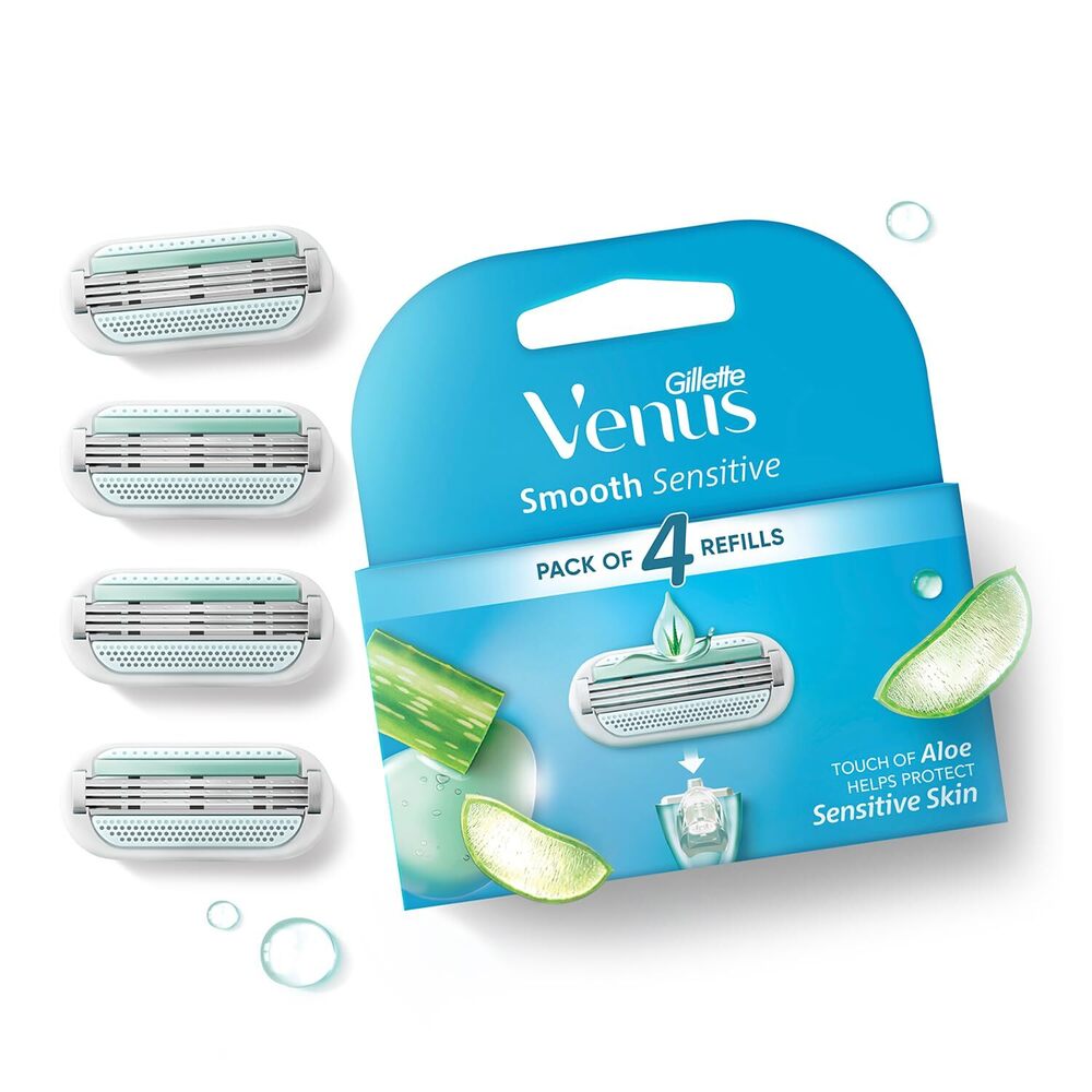Gillette Venus Smooth Blades - Blade Material: Steel