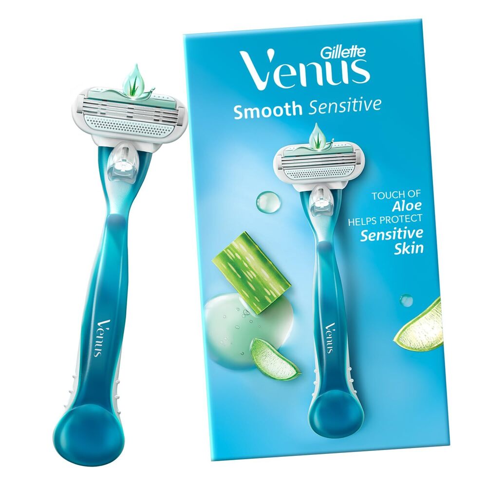 Venus Smooth Sensitive Gillette Guard - Blade Material: Steel